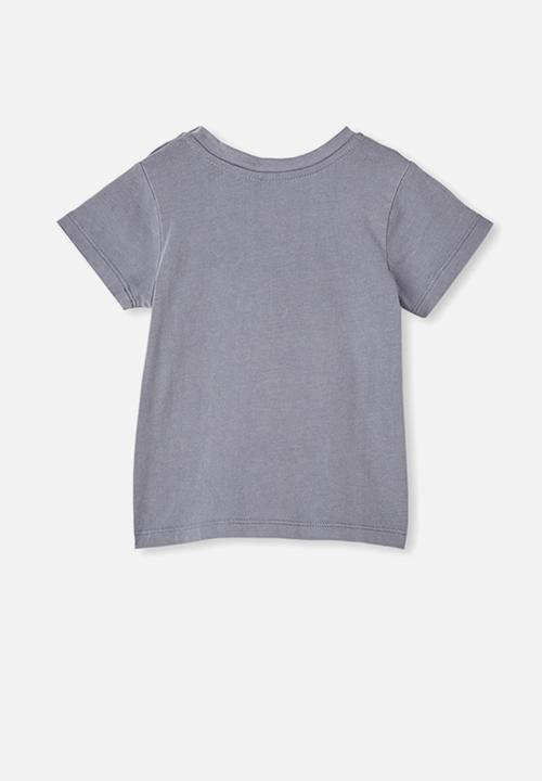 Cotton On - Jamie short sleeve tee - grey
