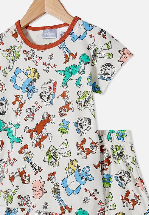 Cotton On - Hudson short sleeve pyjama set - multi