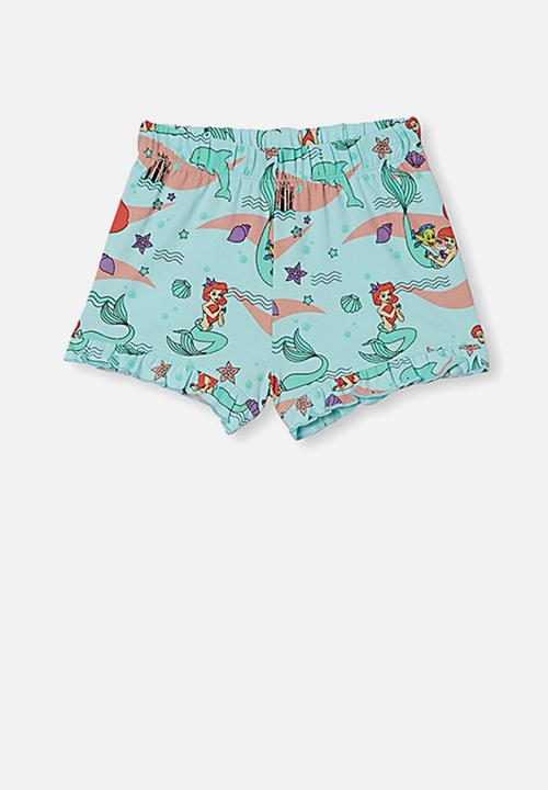 Cotton On - Stacey short sleeve flutter pyjama set - blue