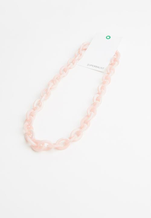Superbalist - Mask chain - pink