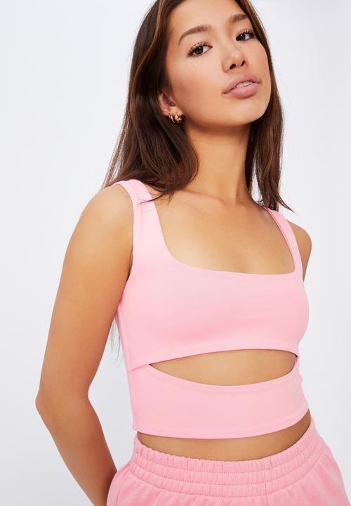 Factorie - Cut out front tank - pink