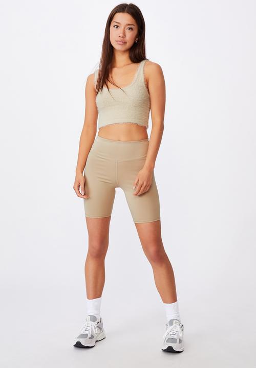 Factorie - Fluffy knit tank - fog