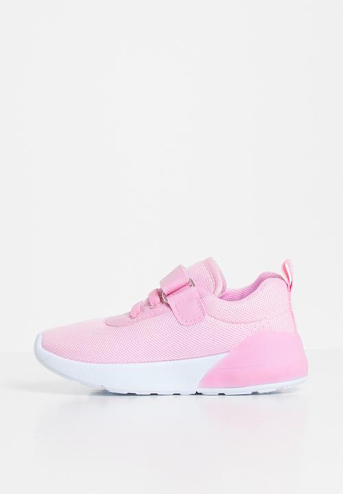 Pierre Cardin - Infants light up heel trainer - pink