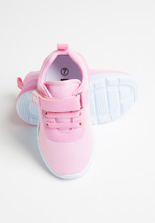 Pierre Cardin - Infants light up heel trainer - pink