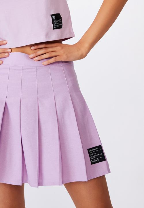 Factorie - Pleated skirt - lilac