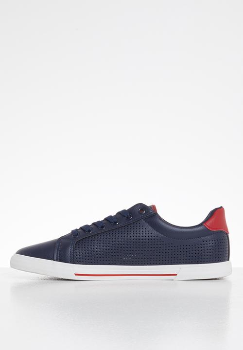 Lonsdale - Ld core lo sneaker - navy & red