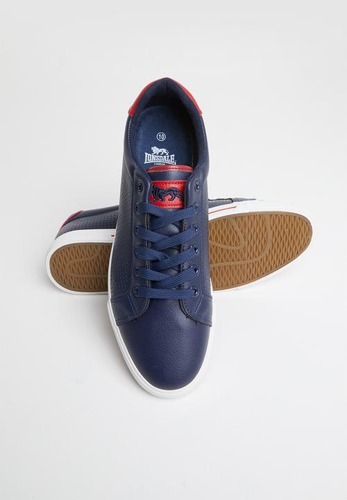 Lonsdale - Ld core lo sneaker - navy & red