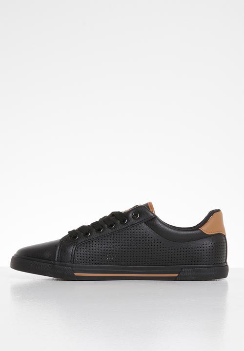 Lonsdale - Ld core lo sneaker - black & tan