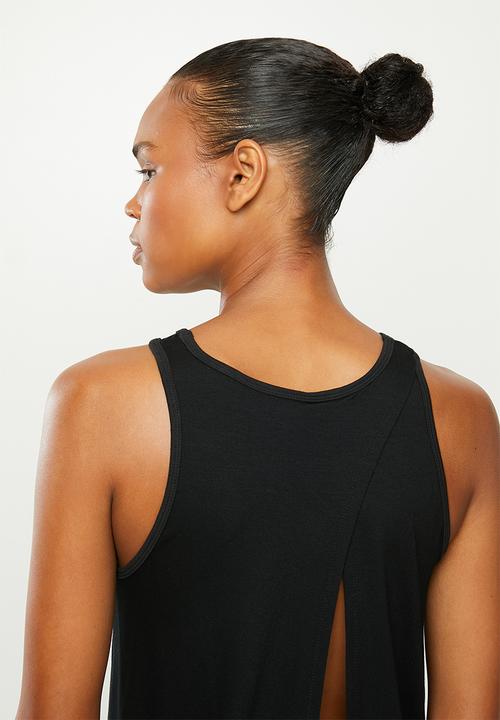 Fitgymwear - Knot vest - black