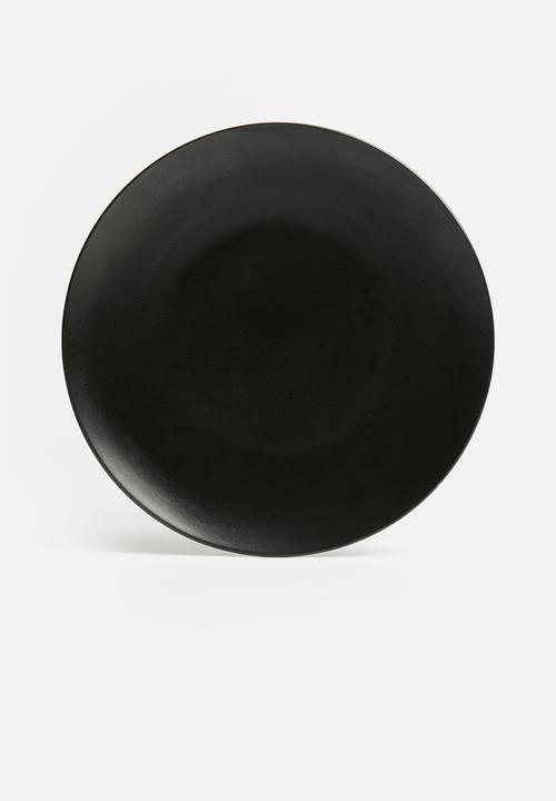 Sixth Floor - Studio side plate set of 4 - black