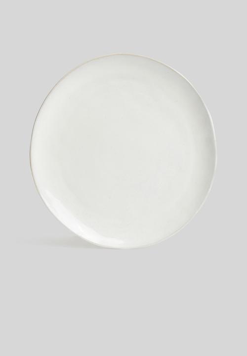 Sixth Floor - Zizou dinner plate set of 4 - white