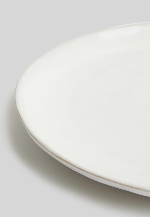 Sixth Floor - Zizou dinner plate set of 4 - white