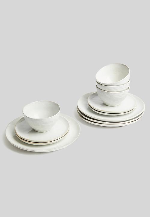 Sixth Floor - Zizou bowl set of 4 - white