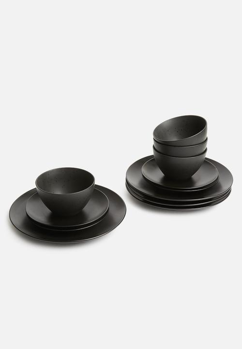 Sixth Floor - Studio bowl set of 4 - black