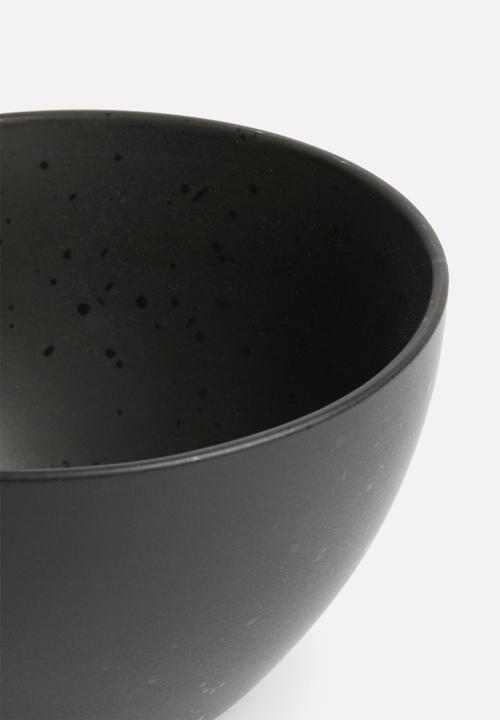 Sixth Floor - Studio bowl set of 4 - black