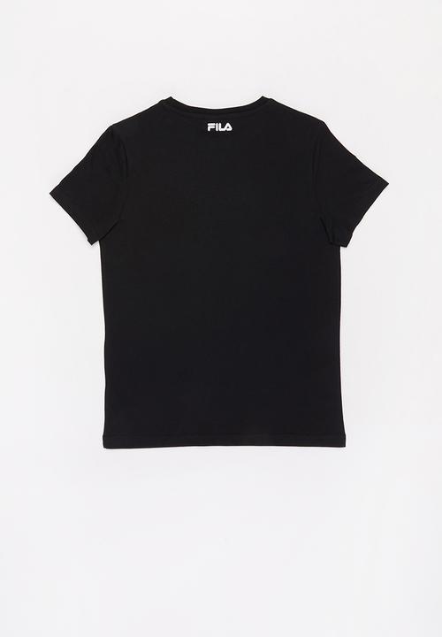 FILA - Mono deckle tee - black