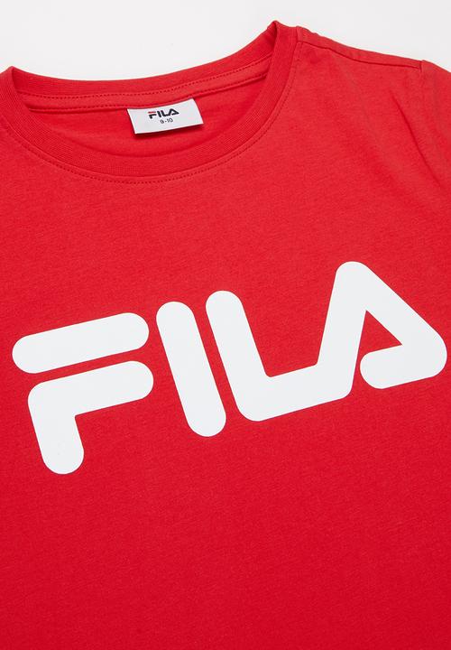 FILA - Mono deckle tee - red