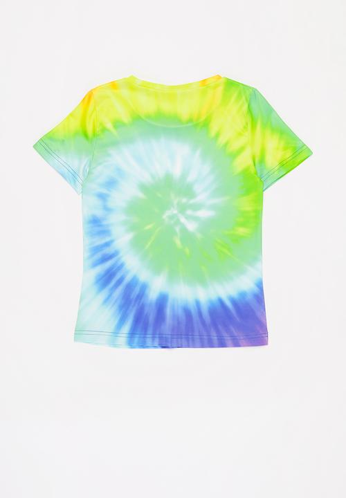 Rebel Republic - Tie dye tee - green