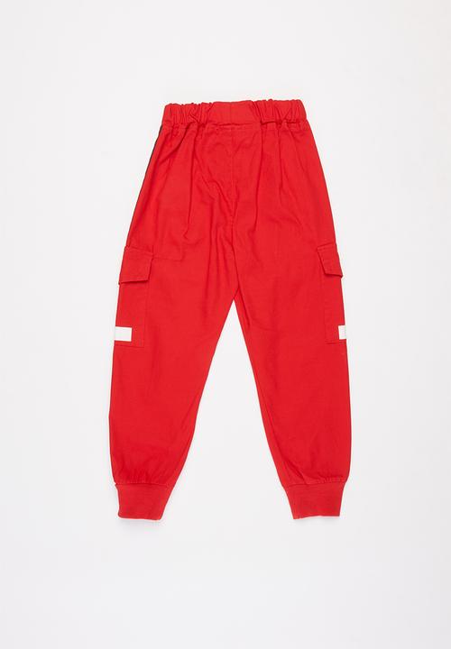 Rebel Republic - Boys pants - red