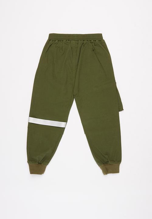 Pop Candy - Boys cuff pants - khaki