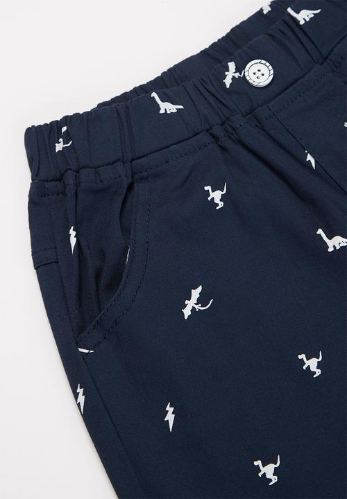 Pop Candy - Boys printed shorts - navy