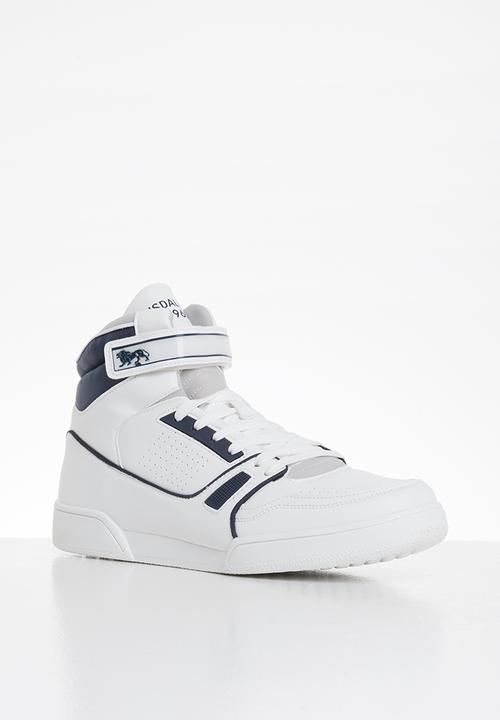 Lonsdale - Ld original lv high sneaker - white & navy