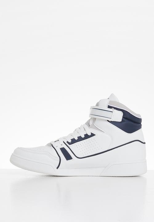 Lonsdale - Ld original lv high sneaker - white & navy