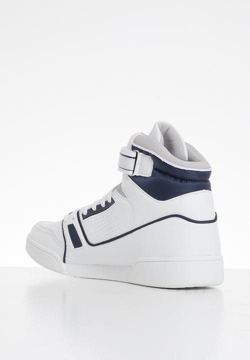 Lonsdale - Ld original lv high sneaker - white & navy