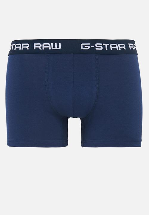 G-STAR - Classic trunk 3 pack - blue/navy/black