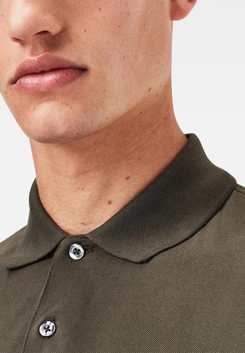 G-STAR - Dunda core polo - grey khaki