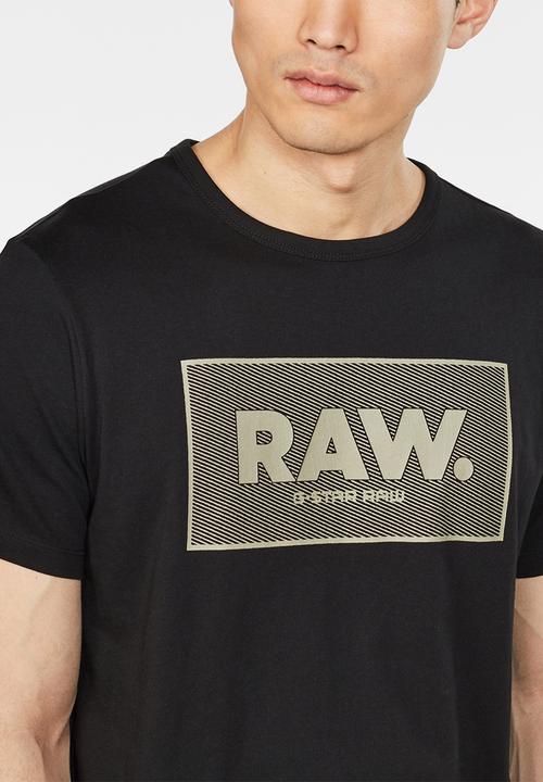 G-STAR - Boxed gr r s\s tee - black