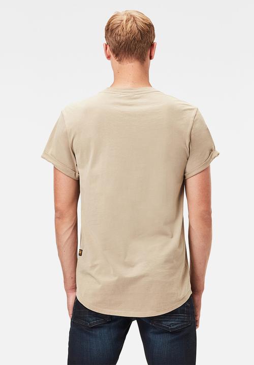 G-STAR - Lash round neck T-shirt - khaki