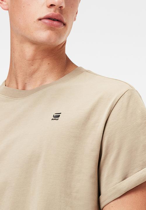 G-STAR - Lash round neck T-shirt - khaki