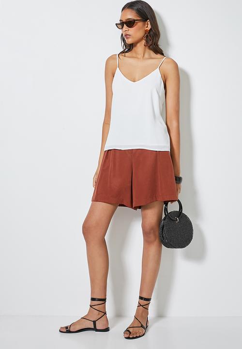 Superbalist - Basic woven cami - white