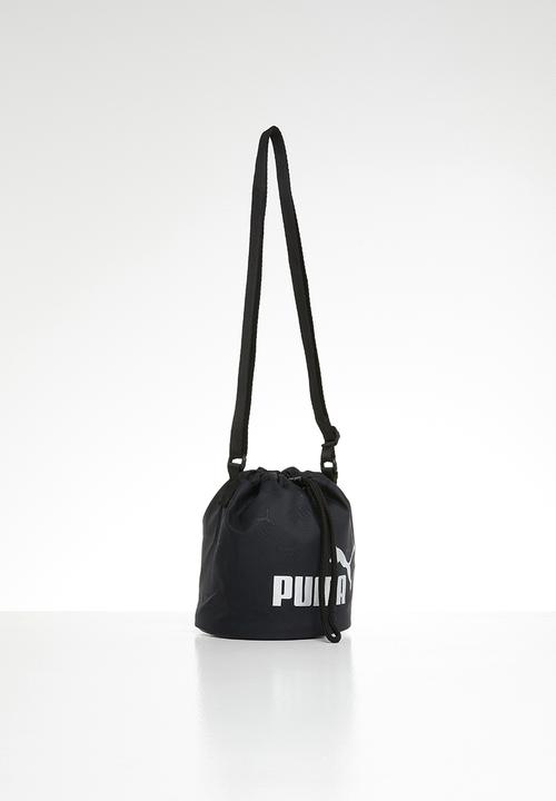 PUMA - Core up small bucket bag - black