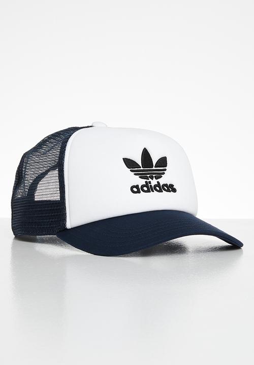 adidas Originals - Adicolor trucker - navy & white