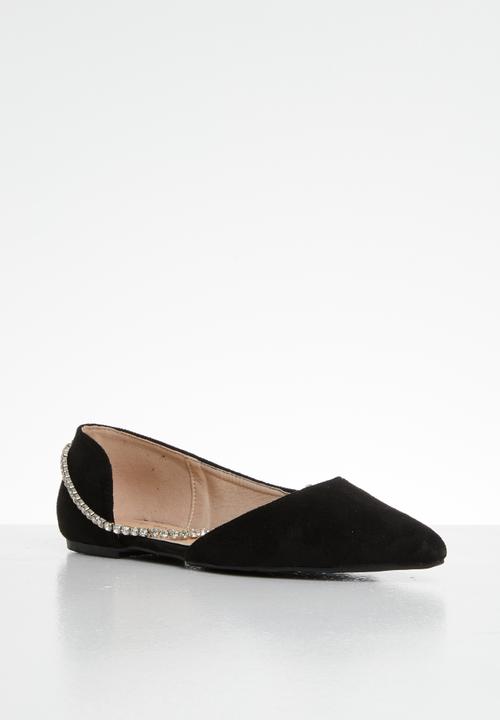 SISSY BOY - A fine line pump - black