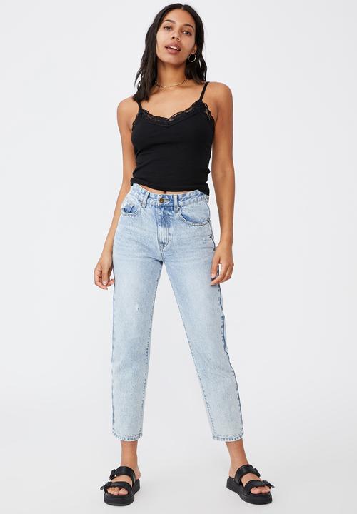 Cotton On - Loui lace cami - black