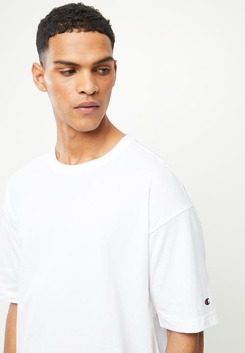 Champion - Repeat pattern crewneck t-shirt - white