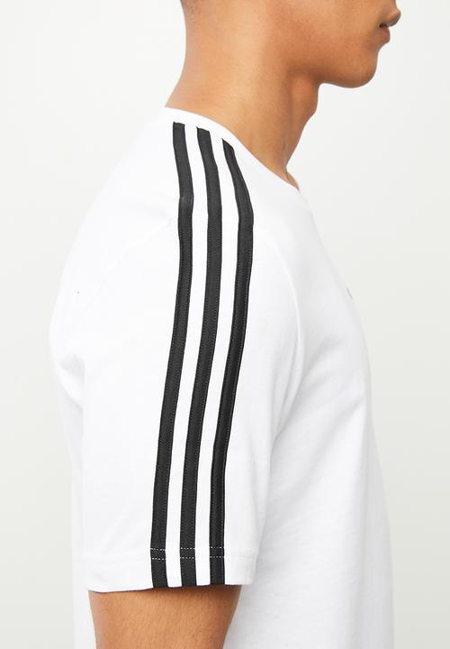 adidas Performance - E 3s tee - white/black