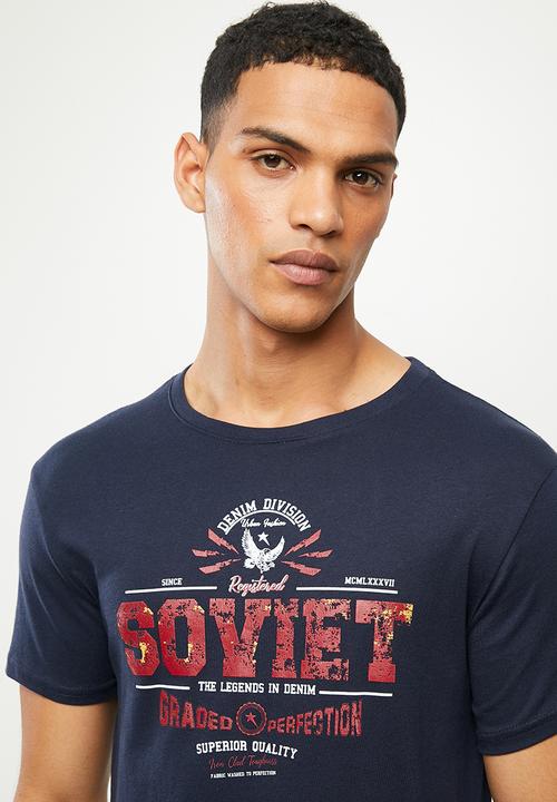 SOVIET - Monet tee - navy