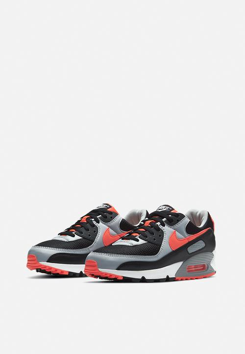 Nike - Air Max 90 - black / radiant red-white-wolf grey