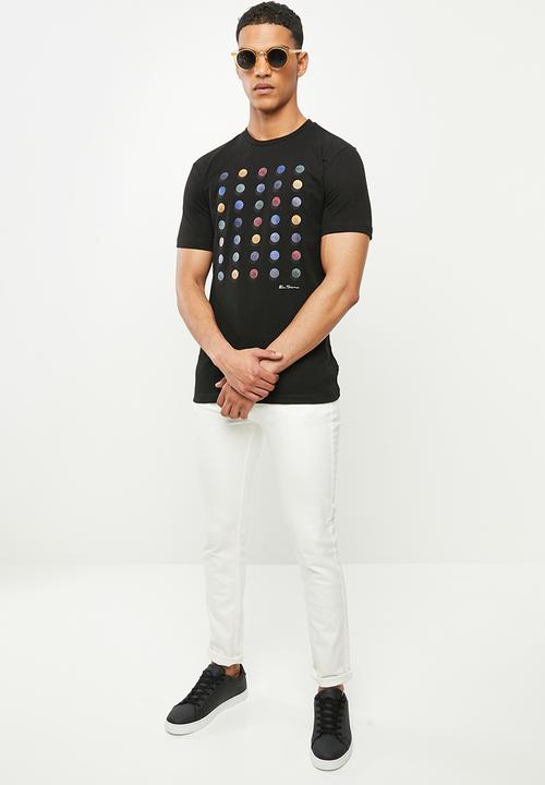 Ben Sherman - Dots tee - black