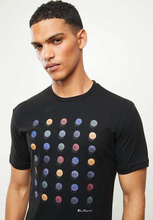 Ben Sherman - Dots tee - black