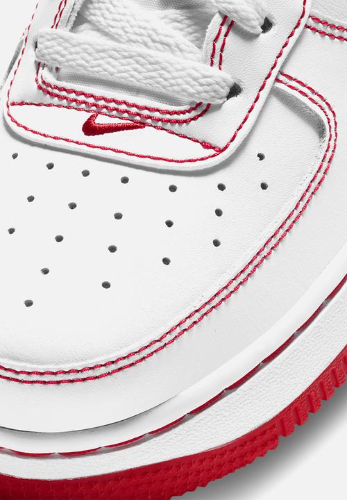 Nike - Nike air force 1 - white & red