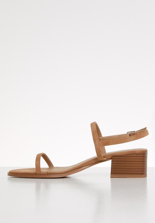 Superbalist - Tamryn block mule - biege