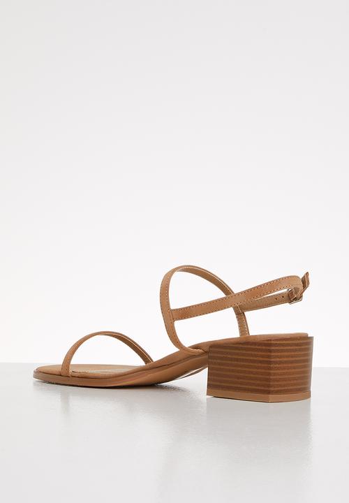 Superbalist - Tamryn block mule - biege