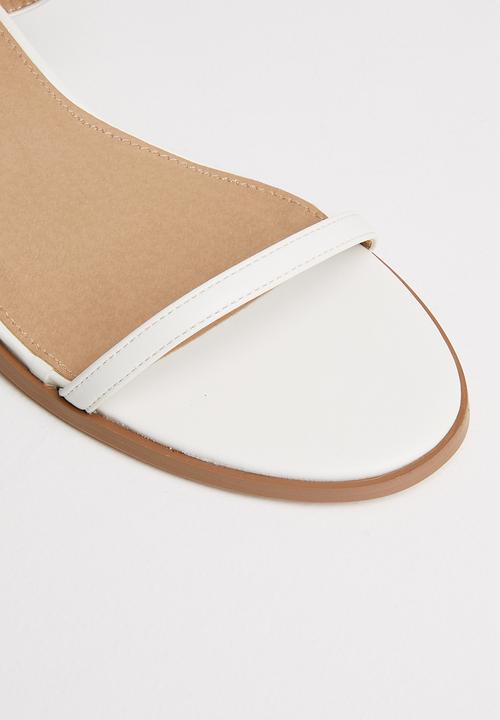 Superbalist - Tamryn block mule - white