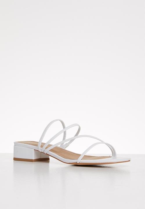 Superbalist - Shola mule heel - white