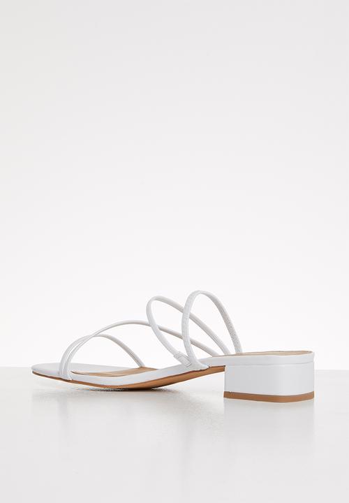 Superbalist - Shola mule heel - white